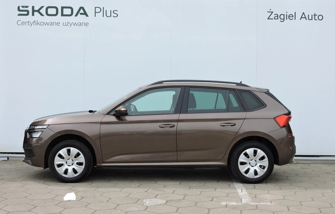 Skoda Kamiq cena 69500 przebieg: 94533, rok produkcji 2020 z Bobolice małe 121